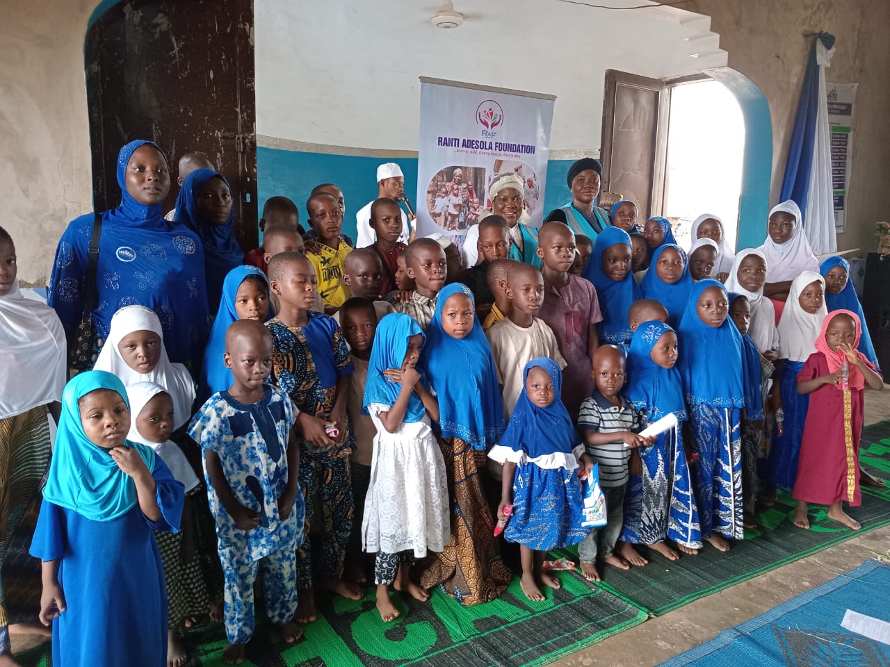 Uniting Faiths: Ending Violence Against Children – Ranti Adesola Foundation’s Advocacy Visit To Church and Mosque