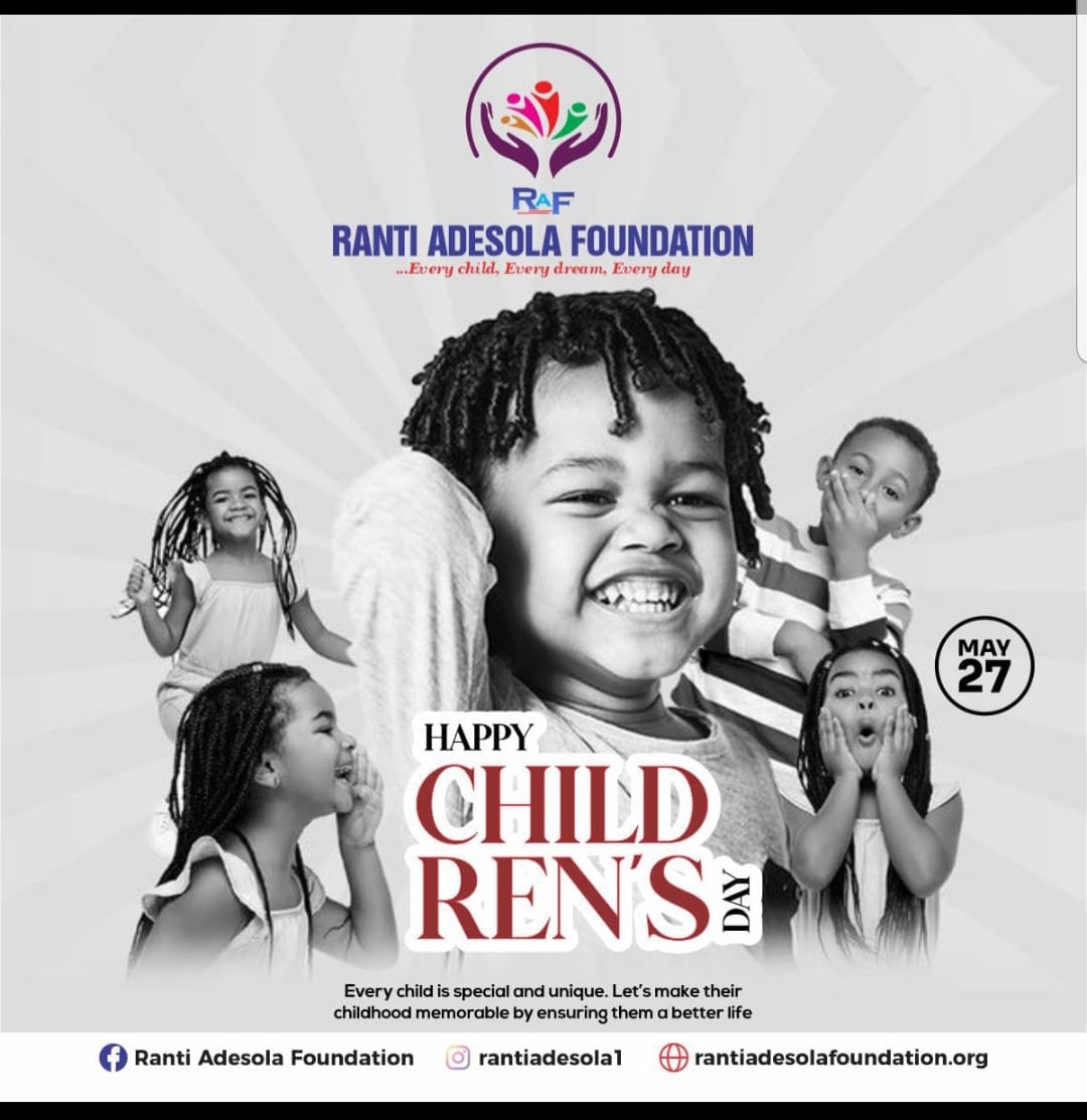 Ranti Adesola Foundation – Children’s Day 2024